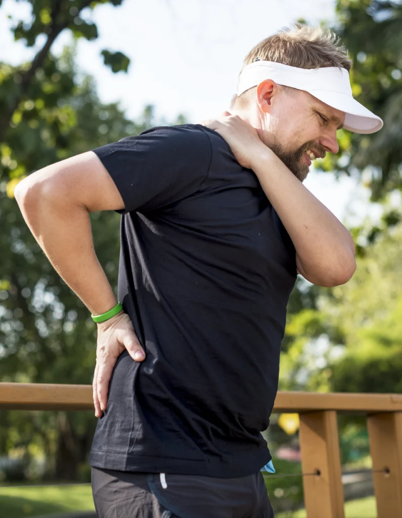 Dolor lumbago durante las vacaciones